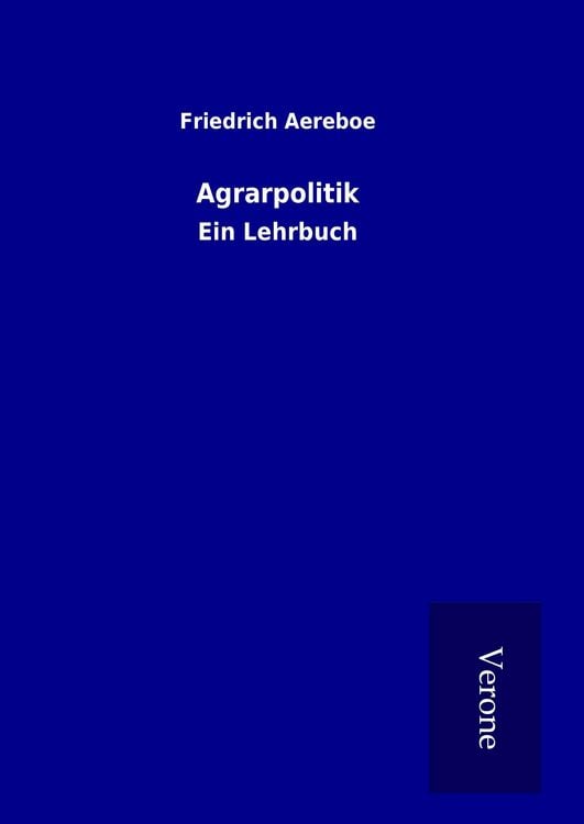 Produktbild: Agrarpolitik