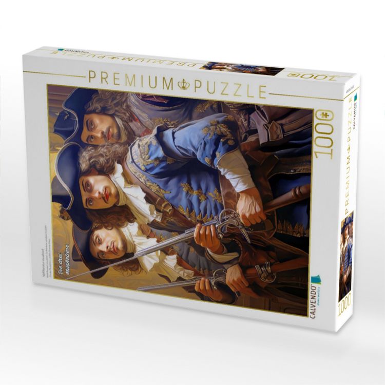 Produktbild: CALVENDO Puzzle Weltliteratur visualisiert | 1000 Teile Lege-Gr&ouml;&szlig;e 64x48cm Foto-Puzzle f&uuml;r gl&uuml;ckliche Stunden