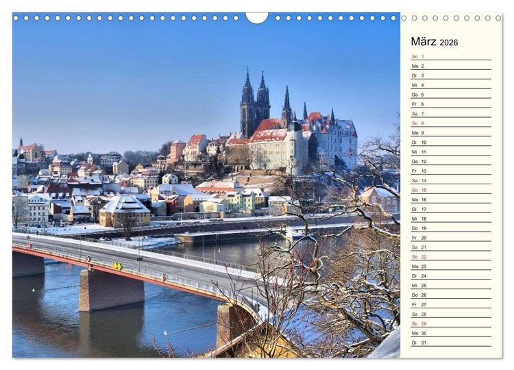 Produktbild: Unterwegs im sch&ouml;nen Sachsen (Wandkalender 2026 DIN A3 quer), CALVENDO Monatskalender