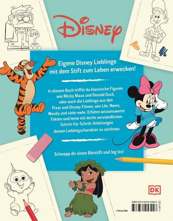 Produktbild: Disney. So zeichnest du deine Lieblingscharaktere