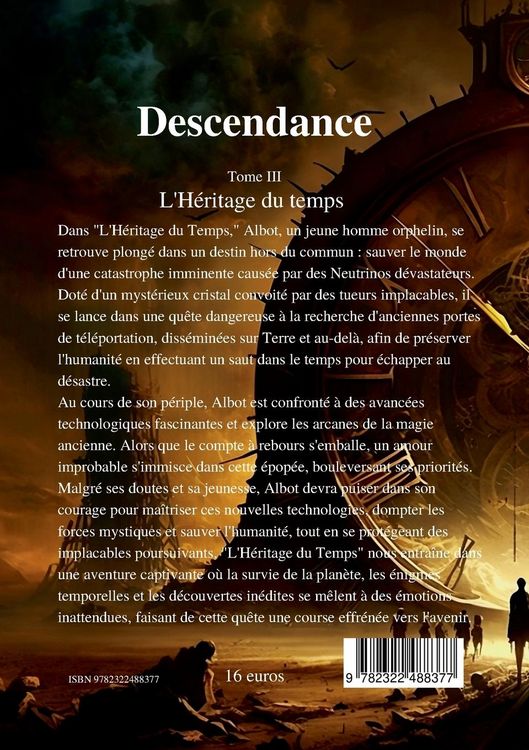 Produktbild: Descendance - Tome 3