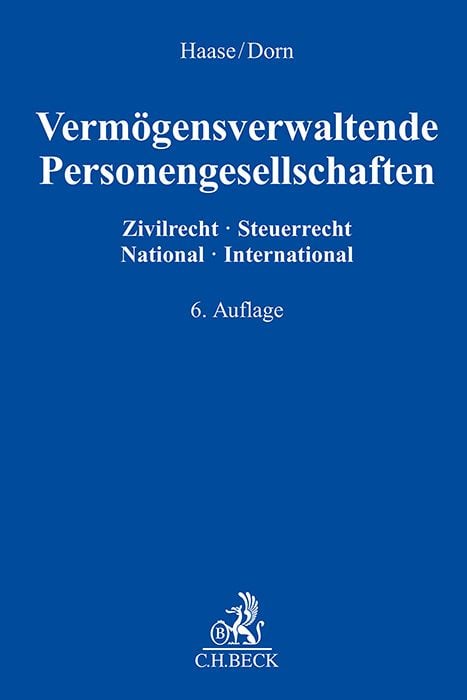 Produktbild: Verm&ouml;gensverwaltende Personengesellschaften
