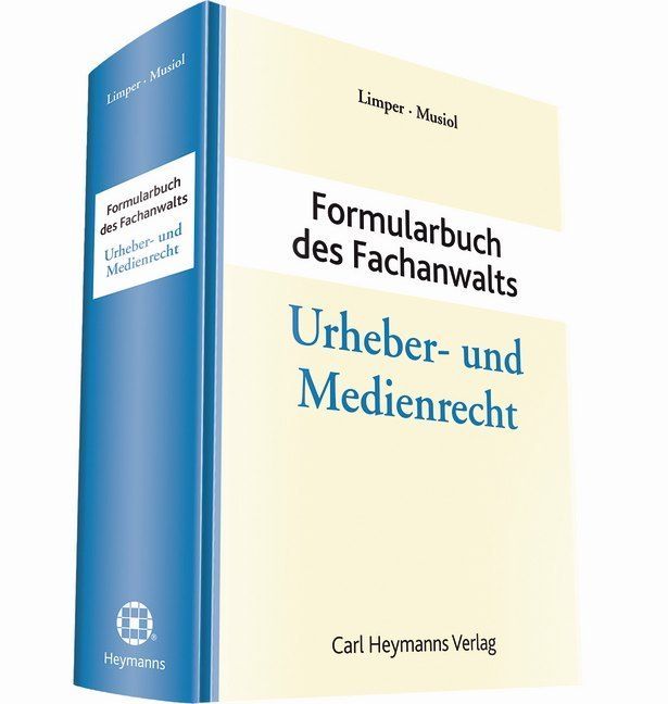 Produktbild: Formularbuch des Fachanwalts Urheber- und Medienrecht