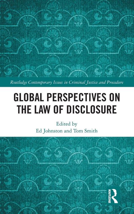 Produktbild: Global Perspectives on the Law of Disclosure