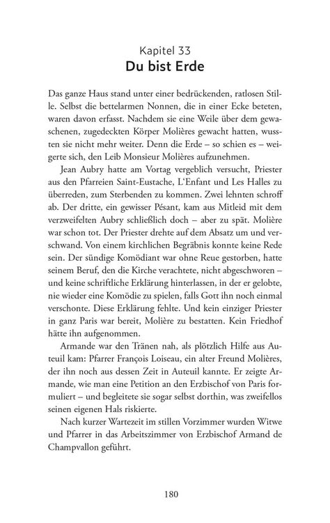 Produktbild: Das Leben des Monsieur de Moli&egrave;re. Ein biografischer Roman