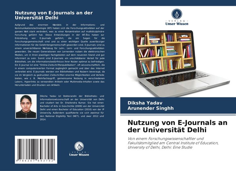 Produktbild: Nutzung von E-Journals an der Universit&auml;t Delhi