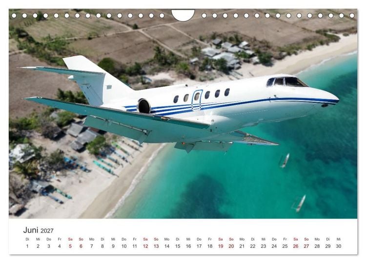 Produktbild: Flugzeuge &uuml;ber den Wolken (Wandkalender 2027 DIN A4 quer), CALVENDO Monatskalender