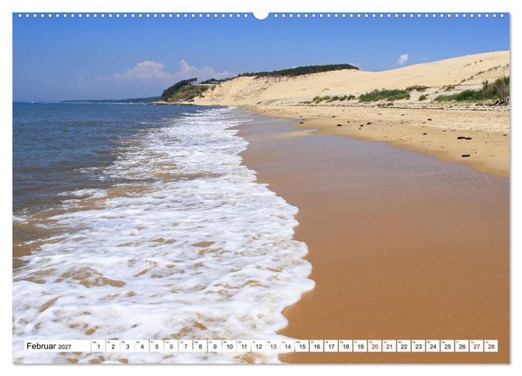 Produktbild: S&uuml;dwestfrankreich - St&auml;dte, Landschaften und Meer (Wandkalender 2027 DIN A2 quer), CALVENDO Monatskalender