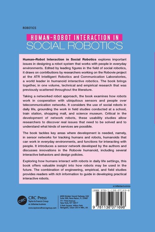 Produktbild: Human-Robot Interaction in Social Robotics