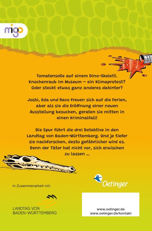 Produktbild: Die Landtagskrokodile 1. Urzeitknochen in Gefahr