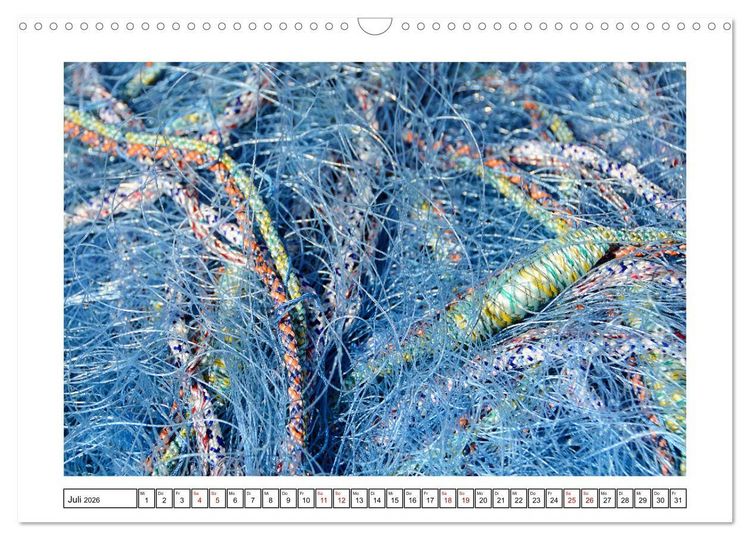 Produktbild: Netzdetails (Wandkalender 2026 DIN A3 quer), CALVENDO Monatskalender