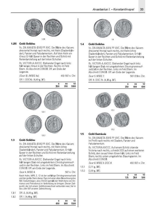 Produktbild: Die M&uuml;nzen des Byzantinischen Reiches 491-1453