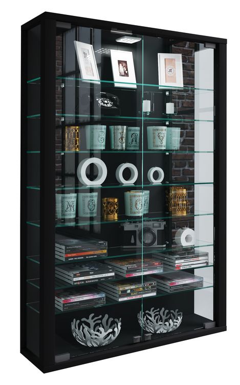 Produktbild: Wandvitrine H&auml;ngevitrine Glasvitrine Vitrosa Mini