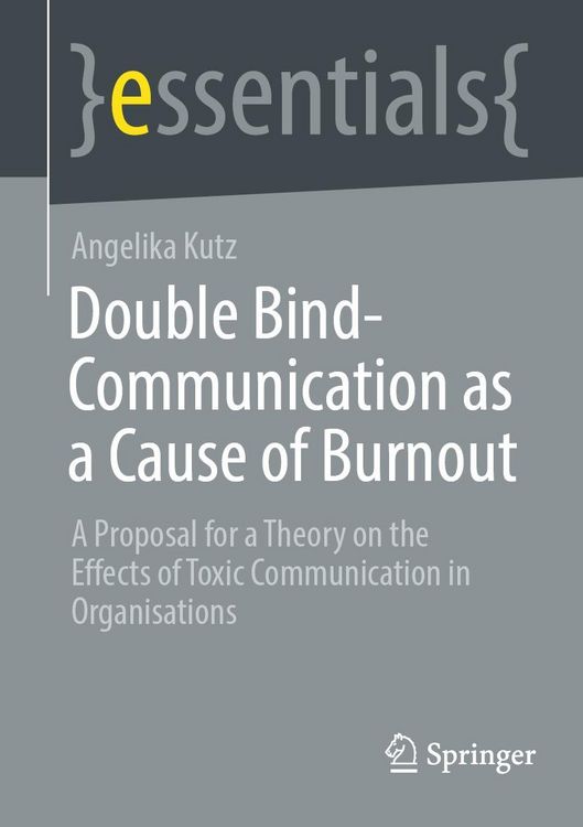 Produktbild: Double Bind-Communication as a Cause of Burnout