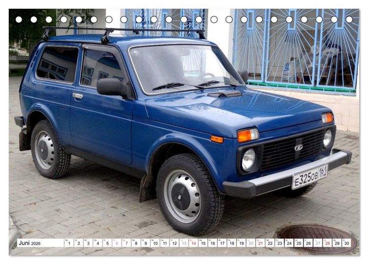 Produktbild: Sowjet-Mobile - Oldtimer der UdSSR (Tischkalender 2026 DIN A5 quer), CALVENDO Monatskalender
