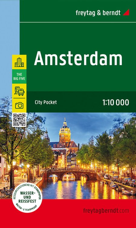 Bild vom Artikel Amsterdam, Stadtplan 1:10.000, freytag & berndt vom Autor Freytag & berndt