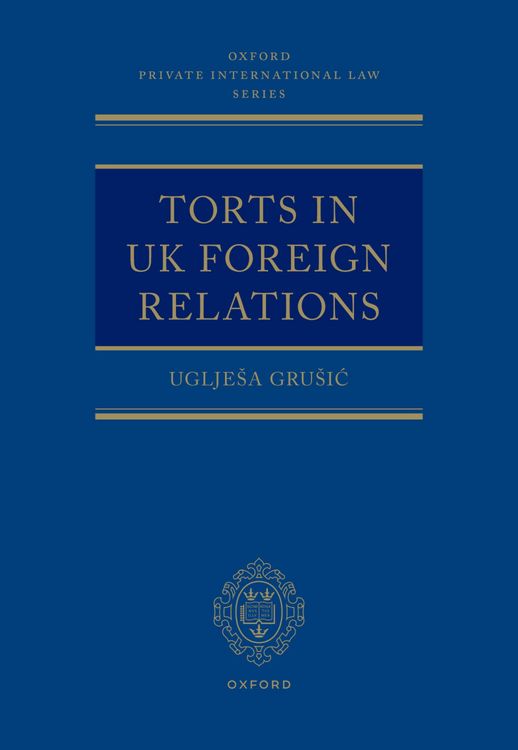 Produktbild: Torts in UK Foreign Relations