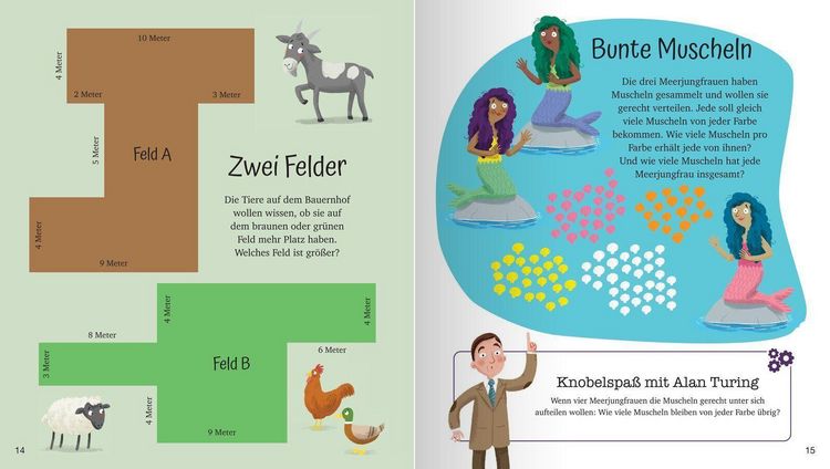 Produktbild: Mein MINT-Spa&szlig;-Buch: Knifflige Logikr&auml;tsel f&uuml;r Kinder