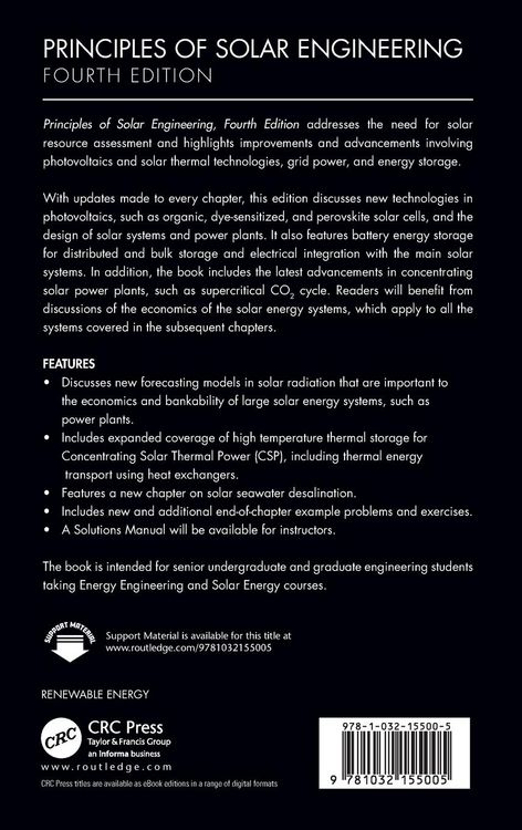 Produktbild: Principles of Solar Engineering
