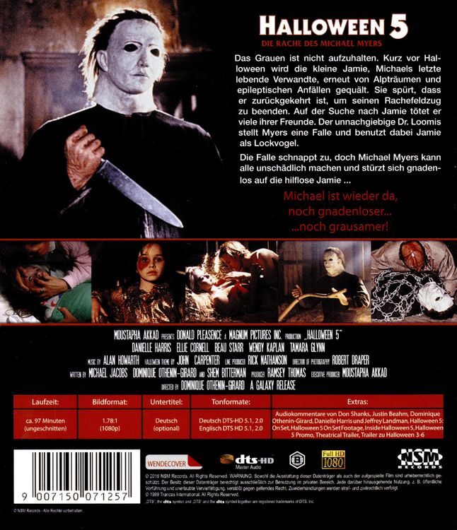 Produktbild: Halloween 5 - Uncut