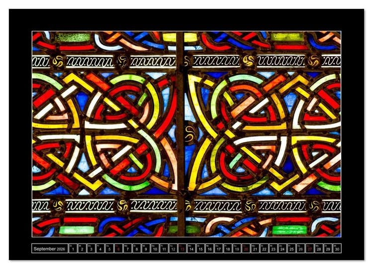 Produktbild: IRLAND - Fenster des Glaubens (Wandkalender 2026 DIN A2 quer), CALVENDO Monatskalender
