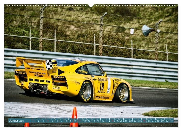 Produktbild: Oldtimer Grand Prix Zandvoort (hochwertiger Premium Wandkalender 2026 DIN A2 quer), Kunstdruck in Hochglanz