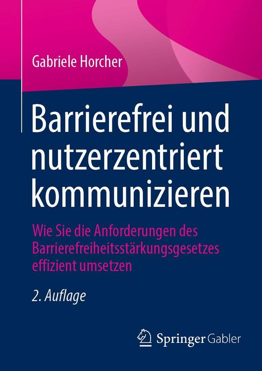 Produktbild: Barrierefrei und nutzerzentriert kommunizieren