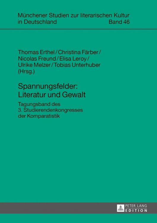 Produktbild: Spannungsfelder: Literatur und Gewalt