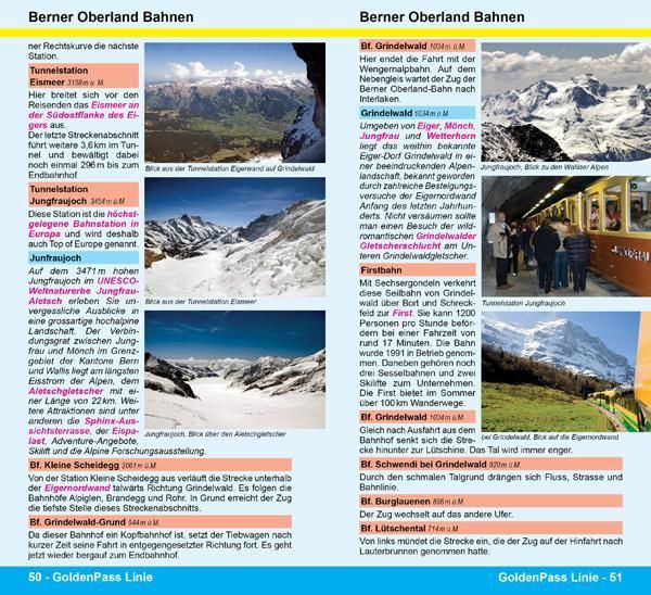 Produktbild: GoldenPass-Line - Bahnreisef&uuml;hrer (GoldenPass Panoramic)