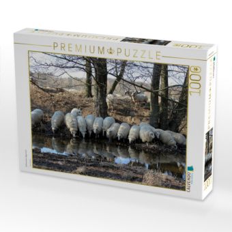 Produktbild: CALVENDO Puzzle Rotterwiese-Aggerauen | 1000 Teile Lege-Gr&ouml;&szlig;e 64x48cm Foto-Puzzle f&uuml;r gl&uuml;ckliche Stunden