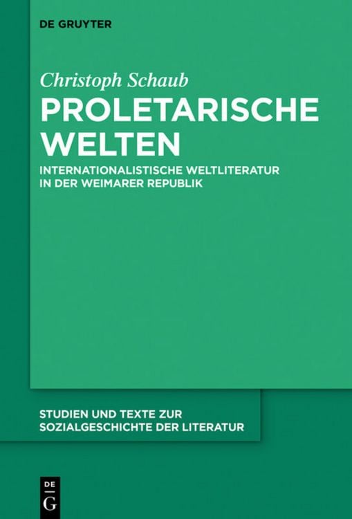 Produktbild: Proletarische Welten