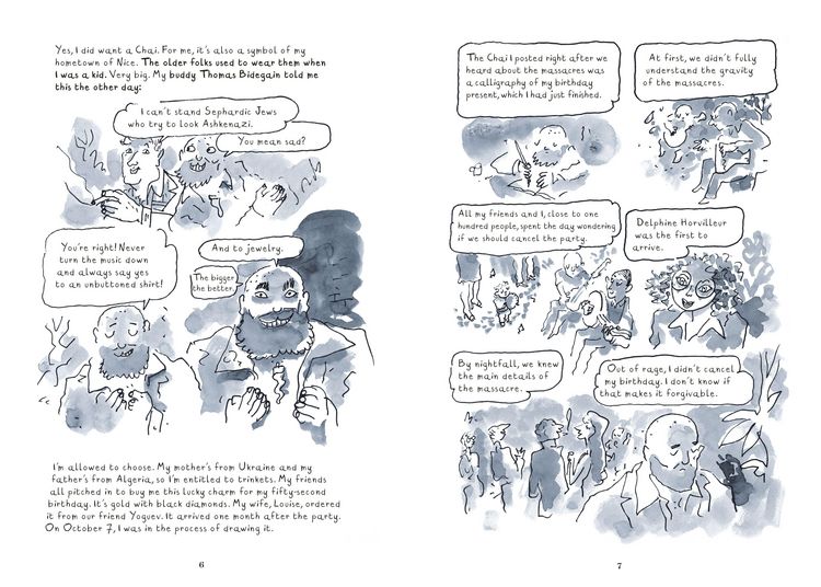 Produktbild: To Life: a Cartoonist's Journal in the Aftermath of October 7th