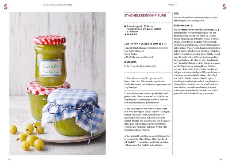 Produktbild: Marmeladen & Eingemachtes von A&ndash;Z