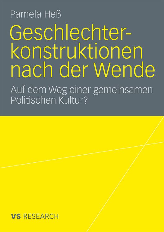 Produktbild: Geschlechterkonstruktionen nach der Wende