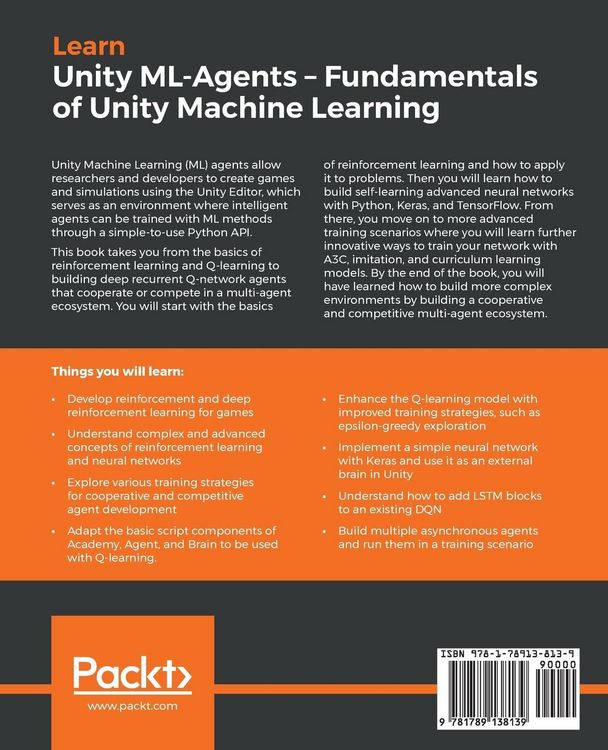 Produktbild: Learn Unity ML - Agents - Fundamentals of Unity Machine Learning