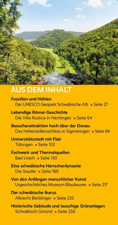 Produktbild: TRESCHER Reisef&uuml;hrer Schw&auml;bische Alb