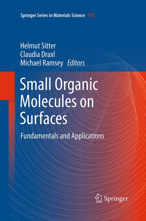 Produktbild: Small Organic Molecules on Surfaces