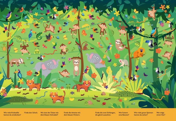 Produktbild: Mein Wimmelbuch Tiere