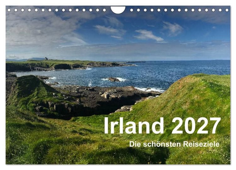 Produktbild: Irland 2027 - Die sch&ouml;nsten Reiseziele (Wandkalender 2027 DIN A4 quer), CALVENDO Monatskalender