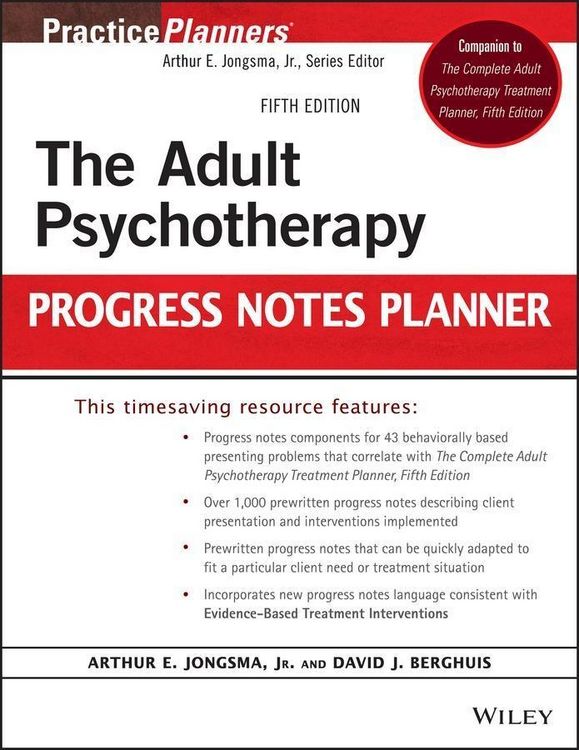 Produktbild: The Adult Psychotherapy Progress Notes Planner