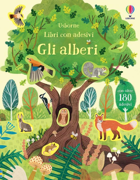 Produktbild: Gli alberi. Con adesivi