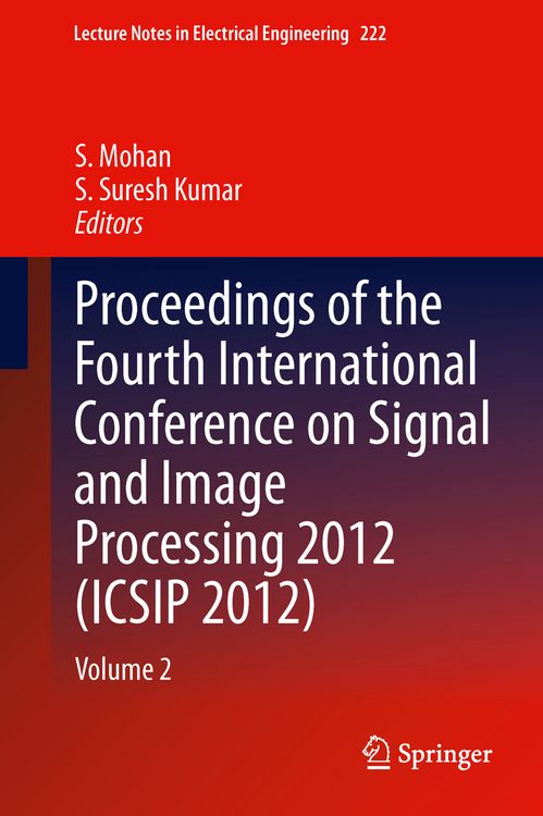 Produktbild: Proceedings of the Fourth International Conference on Signal and Image Processing 2012 (ICSIP 2012)
