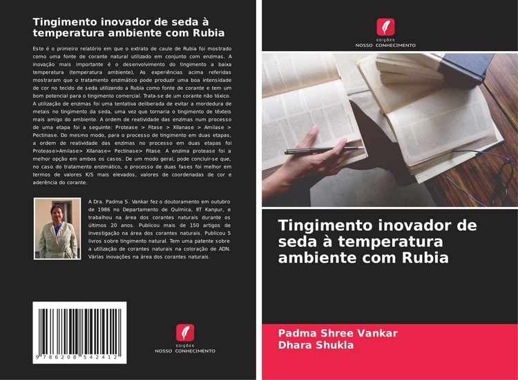 Produktbild: Tingimento inovador de seda &agrave; temperatura ambiente com Rubia