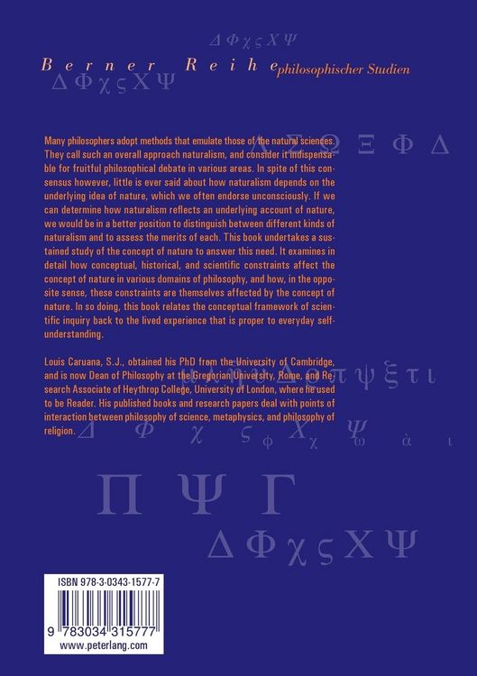 Produktbild: Nature: Its Conceptual Architecture