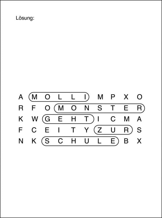Produktbild: Erstes Lesen mit den Buchstabenmonstern