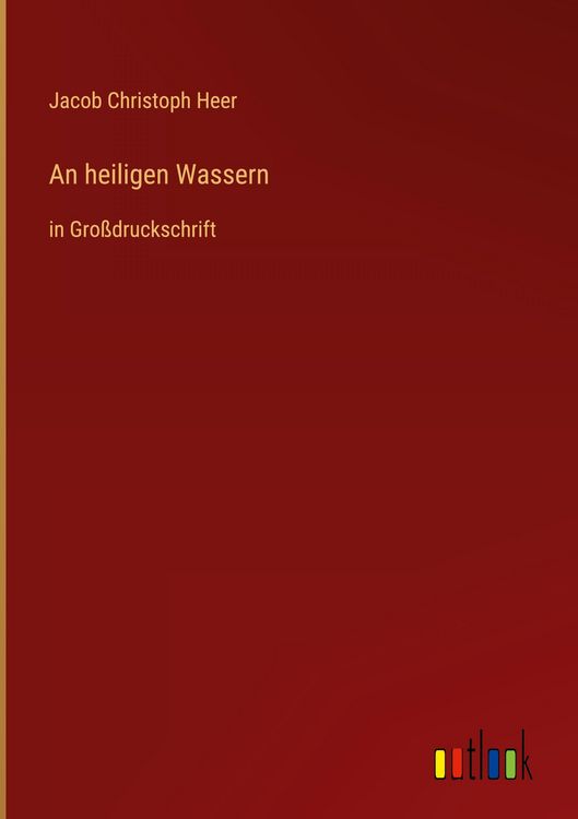 Produktbild: An heiligen Wassern