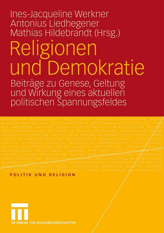 Produktbild: Religionen und Demokratie