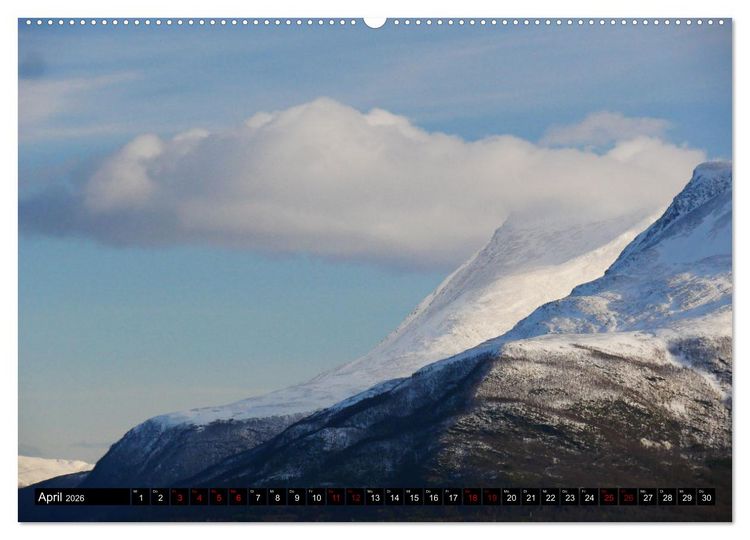 Produktbild: Bergen - Kirkenes - Bergen mit dem Postschiff (hochwertiger Premium Wandkalender 2026 DIN A2 quer), Kunstdruck in Hochglanz