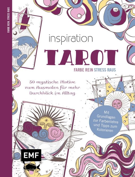 Bild vom Artikel Inspiration Tarot – 50 mystische Motive zum Ausmalen für mehr Durchblick im Alltag vom Autor 