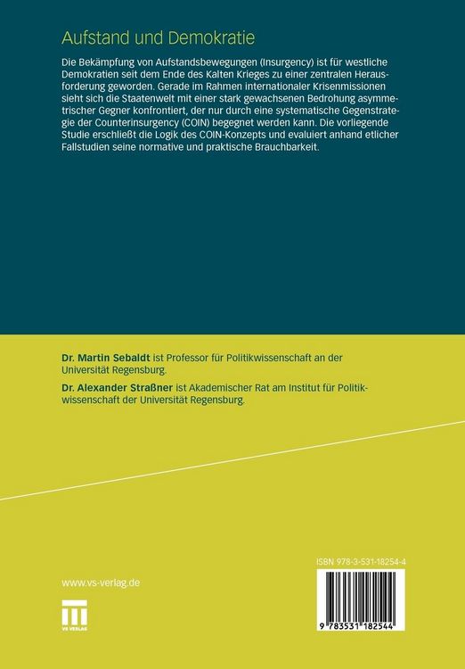 Produktbild: Aufstand und Demokratie